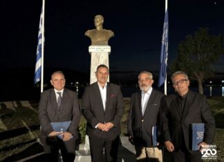 Η εκδήλωση τιμής για τον Frank Abney Hastings και την Κορβέτα «Καρτερία» στο Αιτωλικό