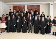 Εθιμοτυπική επίσκεψη της Ιεράς Κοινότητας του Αγίου Όρους στην Π.Ε. Αιτωλοακαρνανίας