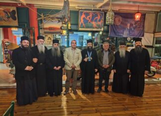 Δείπνο του Εμπορικού Συλλόγου Μεσολογγίου προς τιμήν την Ιεράς Κοινότητας του Αγίου Όρους