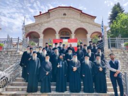 Στο μοναστήρι του Κοσμά του Αιτωλού η Ιερά Κοινότητα του Αγίου Όρους