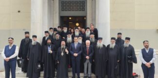 Η ιστορική επίσκεψη της Ιεράς Κοινότητας του Αγίου Όρους στο Αγρίνιο
