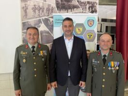 Παράδοση – παραλαβή στο Σύνταγμα ΚΕΝ Μεσολογγίου