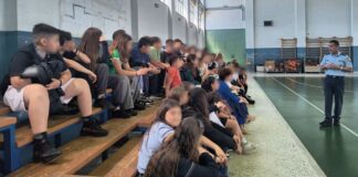 Ενημερωτικές ομιλίες της ΕΛ.ΑΣ για την οδική ασφάλεια σε μαθητές του 1ου Γυμνασίου Μεσολογγίου
