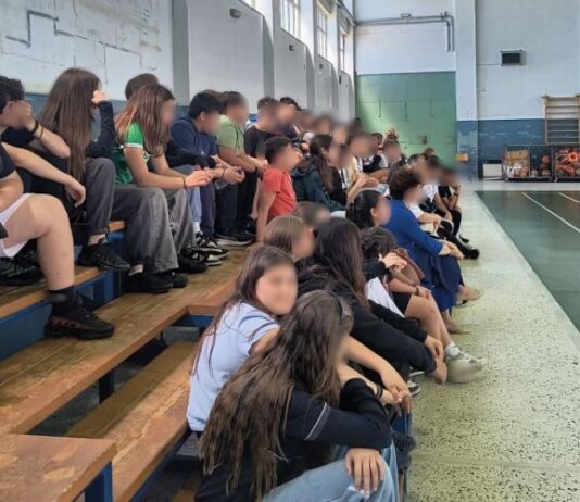 Ενημερωτικές ομιλίες της ΕΛ.ΑΣ για την οδική ασφάλεια σε μαθητές του 1ου Γυμνασίου Μεσολογγίου