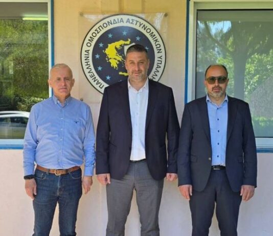 Επίσκεψη Μαυρομμάτη στην ΠΟΑΣΥ – Συνάντηση με τον νέο Πρόεδρο Χρήστο Μαυραγάνη