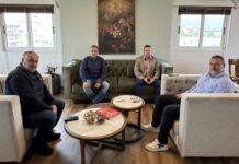 Mεσολόγγι: Συνάντηση Διαμαντόπουλου με την Ένωση Αστυνομικών Αιτωλίας