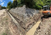Αετόπετρα Θέρμου: Σε εξέλιξη έργo αντιπλημμυρικής προστασίας