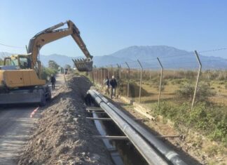 Σε εξέλιξη η κατασκευή του δίδυμου καταθλιπτικού αγωγού στη Ναύπακτο