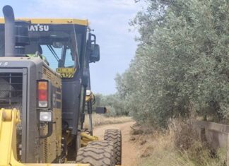 Καινούργιο: Συντήρηση της αγροτικής οδοποιίας από την Πολιτική Προστασία της Περιφέρειας