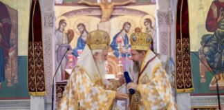 Ανώτατη τιμητική διάκριση στο Μητροπολίτη Δαμασκηνό από την Ι. Μητρόπολη Δημητριάδος