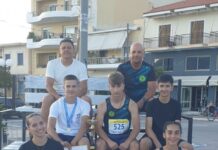 Στην ελίτ του στίβου στην κατηγορία Κ16 η Γυμναστική Εταιρεία Αγρινίου