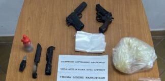 Εξαρθρώθηκε συμμορία που διακινούσε κοκαΐνη και χασίς στο Αγρίνιο – Τέσσερις συλλήψεις
