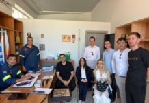 Επίσκεψη της ΟΝΝΕΔ Αιτωλοακαρνανίας στην Πυροσβεστική Μεσολογγίου