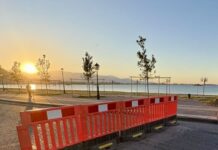 Σε εφαρμογή η πεζοδρόμηση των παραλιακών οδών Γριμπόβου και Ψανής