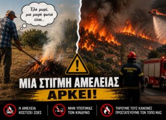 Οι εμπρησμοί από αμέλεια στο στόχαστρο: Σχετικά καλύτερη στην Αιτωλοακαρνανία η συμμόρφωση
