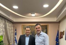 Συνάντηση Σκιαδαρέση με το Δήμαρχο Αγρινίου