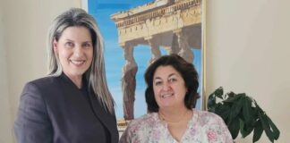 Συνάντηση Τασολάμπρου με την Πρόεδρο του ΕΟΤ