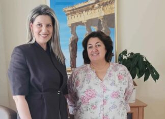 Συνάντηση Τασολάμπρου με την Πρόεδρο του ΕΟΤ