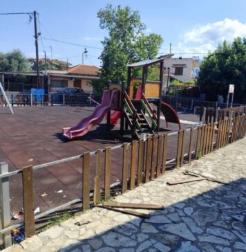 Παναιτώλιο: Βανδαλισμοί (για πολλοστή φορά) στην παιδική χαρά και το γηπεδάκι