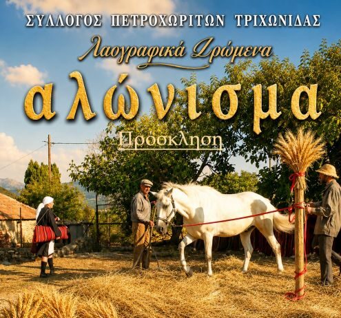 Λαογραφική εκδήλωση από το Σύλλογο Πετροχωριτών Τριχωνίδας