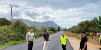 Βόνιτσα – Πάλαιρος: Παρεμβάσεις της Περιφέρειας για ασφαλέστερο οδικό δίκτυο και σύγχρονο οδοφωτισμό