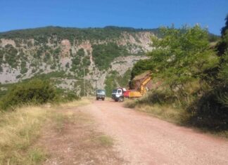 Θέρμο: Ξεκίνησε η β’ φάση αναβάθμισης του δρόμου Μελίγκοβα – Αμβρακιά