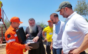 Δωρεά drone με θερμική κάμερα στην Εθελοντική Ομάδα του Ι.Ν. Αγίου Δημητρίου από την Περιφέρεια