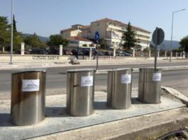 Μεσολόγγι: Επαναλειτουργούν οι υπόγειοι κάδοι απορριμμάτων στην περιοχή του Γ. Νοσοκομείου