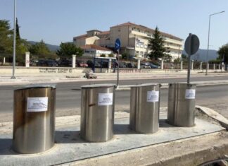 Μεσολόγγι: Επαναλειτουργούν οι υπόγειοι κάδοι απορριμμάτων στην περιοχή του Γ. Νοσοκομείου