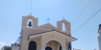 Ανακαινίστηκε ο Ναός στο Κοιμητήριο του Μεσολογγίου