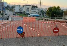 Με τον… αραμπά ο Δήμος Αγρινίου για την καθίζηση στην Περιμετρική