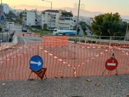 Με τον… αραμπά ο Δήμος Αγρινίου για την καθίζηση στην Περιμετρική