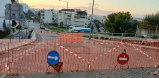 Με τον… αραμπά ο Δήμος Αγρινίου για την καθίζηση στην Περιμετρική