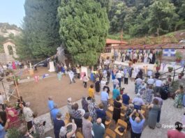 Η εορτή της Αποτομής της Τιμίας Κεφαλής του Αγίου Ιωάννου του Προδρόμου στην Ιερά Μονή Δερβέκιστας Θέρμου