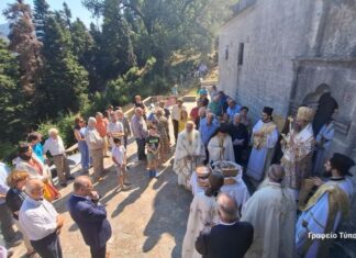 Θεία Λειτουργία στον Ι.Ν. του Αγίου Γεωργίου, του Νεομάρτυρος, του εξ Ιωαννίνων στο Αργυρό Πηγάδι
