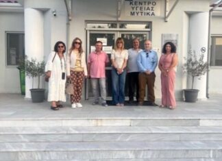 Επίσκεψη της Γενικής Γραμματέως Δημόσιας Υγείας στα Κέντρα Υγείας Μύτικα και Αστακού