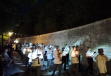 Η Δημοτική Φιλαρμονική «Χρήστος Καψάλης» στη λιτάνευση της Ιεράς Εικόνας της Παναγίας Προυσιώτισσας