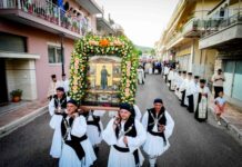 Κορυφώθηκαν οι εκδηλώσεις για τον Άγιο Κοσμά τον Αιτωλό στo Θέρμο
