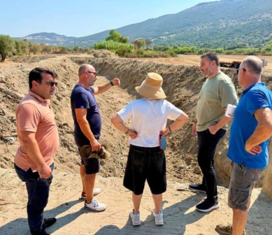 Σε αντιπλημμυρικές παρεμβάσεις της Περιφέρειας στην Πλαγιά Βόνιτσας ο Θ. Μαυρομμάτης