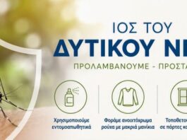 Περιφέρεια Δυτικής Ελλάδας: Ενημέρωση και μέτρα πρόληψης από τον Ιό του Δυτικού Νείλου