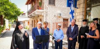 Εγκαίνια παρουσία Παυλόπουλου στο Θέρμο