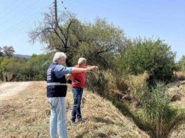 Στις Παπαδάτες η Πολιτική Προστασία της Περιφέρειας για τον καθαρισμό ρεμάτων