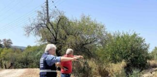 Στις Παπαδάτες η Πολιτική Προστασία της Περιφέρειας για τον καθαρισμό ρεμάτων