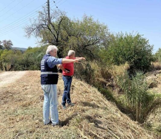 Στις Παπαδάτες η Πολιτική Προστασία της Περιφέρειας για τον καθαρισμό ρεμάτων