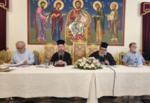 Oμιλία Δαμασκηνού στην Κύπρο: «Κάθε τόπος που συνθλίβεται από την τυραννία αποτελεί ένα εν δυνάμει Μεσολόγγι»