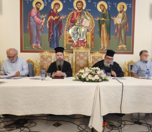 Oμιλία Δαμασκηνού στην Κύπρο: «Κάθε τόπος που συνθλίβεται από την τυραννία αποτελεί ένα εν δυνάμει Μεσολόγγι»