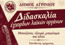 Μαθήματα έγχορδων λαϊκών οργάνων από το Δήμο Αγρινίου