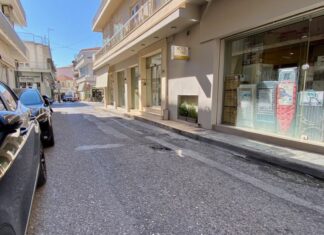 Ναύπακτος: Νέες παρεμβάσεις στις οδούς Φαρμάκη και Καρακουλάκη