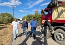 Ξεκίνησαν παρουσία Μαυρομμάτη οι ασφαλτοστρώσεις στον Άγιο Θωμά Μεσολογγίου