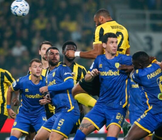 Παναιτωλικός: Βαριά ήττα 5-0 από την ΑΕΚ